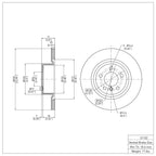 R1 Concepts Disc Brake Rotor ERE-31152