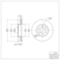 R1 Concepts Disc Brake Rotor ERE-40100