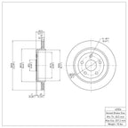 R1 Concepts Disc Brake Rotor ERE-42006