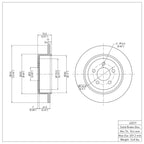 R1 Concepts Disc Brake Rotor ERE-42019