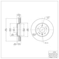R1 Concepts Disc Brake Rotor ERE-47070