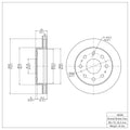 R1 Concepts Disc Brake Rotor ERE-48038