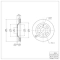 R1 Concepts Disc Brake Rotor ERE-48044