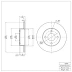 R1 Concepts Disc Brake Rotor ERE-53000