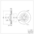 R1 Concepts Disc Brake Rotor ERE-54065