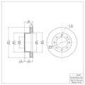 R1 Concepts Disc Brake Rotor ERE-54198