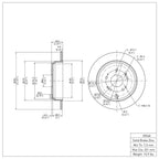 R1 Concepts Disc Brake Rotor ERE-59048