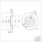 R1 Disc Brake Rotor ERE-59068