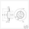 R1 Concepts Disc Brake Rotor ERE-63040