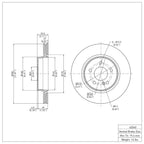 R1 Concepts Disc Brake Rotor ERE-63040