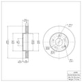 R1 Concepts Disc Brake Rotor ERE-63050
