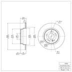 R1 Concepts Disc Brake Rotor ERE-63051