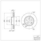 R1 Concepts Disc Brake Rotor ERE-63127