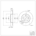 R1 Concepts Disc Brake Rotor ERE-67043
