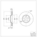 R1 Concepts Disc Brake Rotor ERE-67051