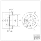 R1 Concepts Disc Brake Rotor ERE-72030