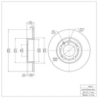 R1 Concepts Disc Brake Rotor ERE-74019