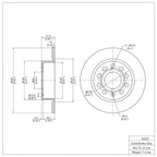 R1 Concepts Disc Brake Rotor ERE-74033