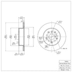 R1 Concepts Disc Brake Rotor ERE-76064
