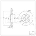 R1 Concepts Disc Brake Rotor ERE-76075