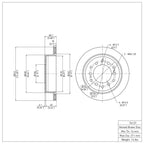 R1 Concepts Disc Brake Rotor ERE-76127