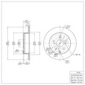 R1 Concepts Disc Brake Rotor ERE-76134