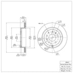 R1 Concepts Disc Brake Rotor ERE-80067