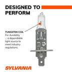 Sylvania Basic Headlight and Fog Light Bulb H1-55W