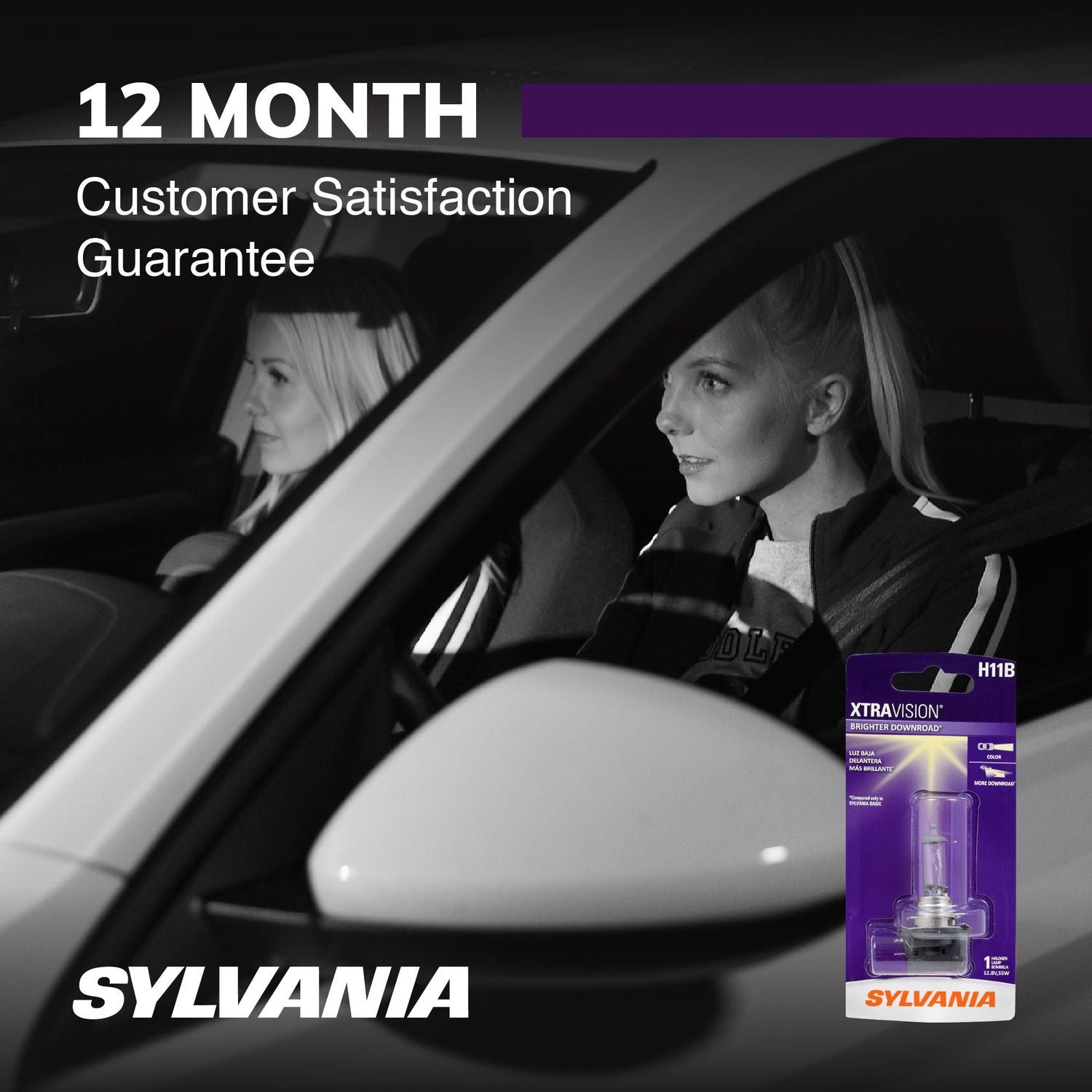 Sylvania XtraVision Headlight Bulb H11B-XV