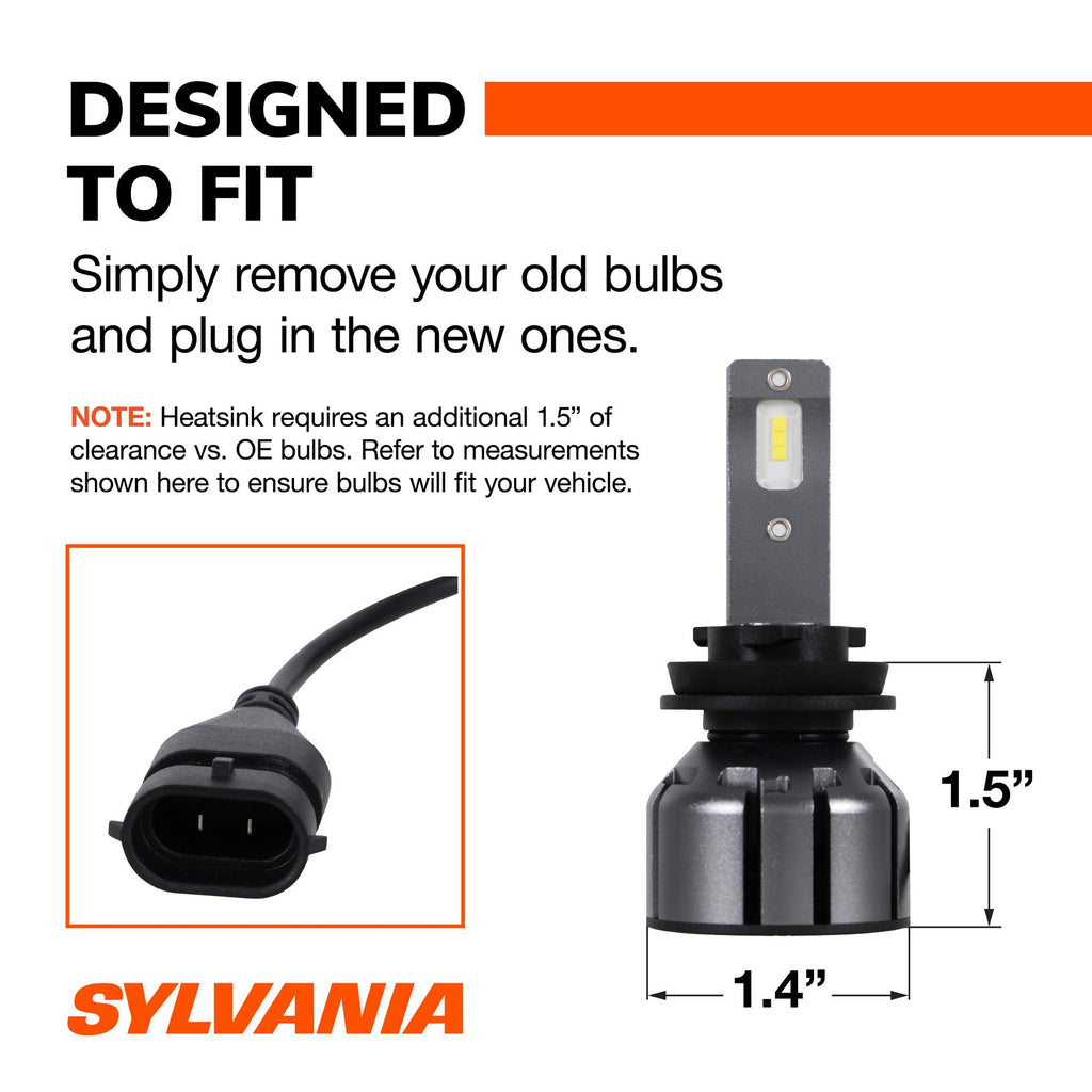 Sylvania LED Ultra Bulb H11LEDHPBX2