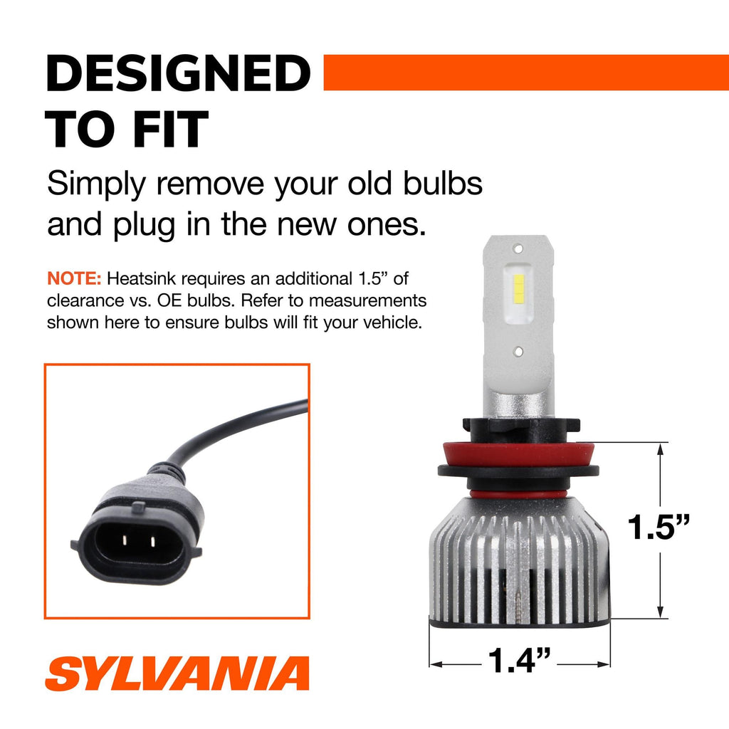 Sylvania LED Bulb H11LEDSPBX2