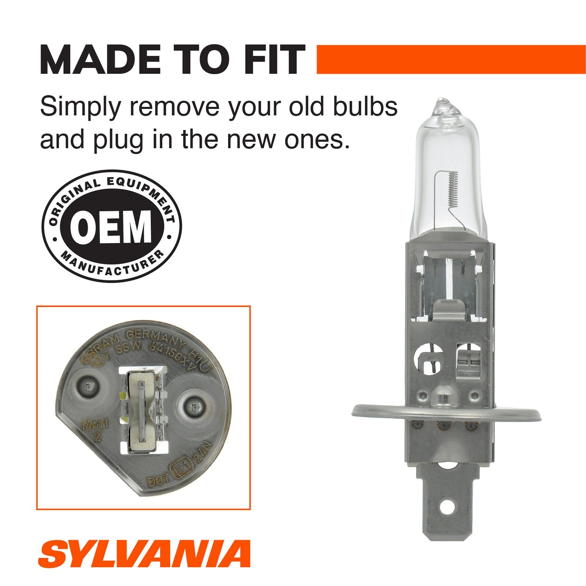 Sylvania XtraVision Bulb H1XV-2