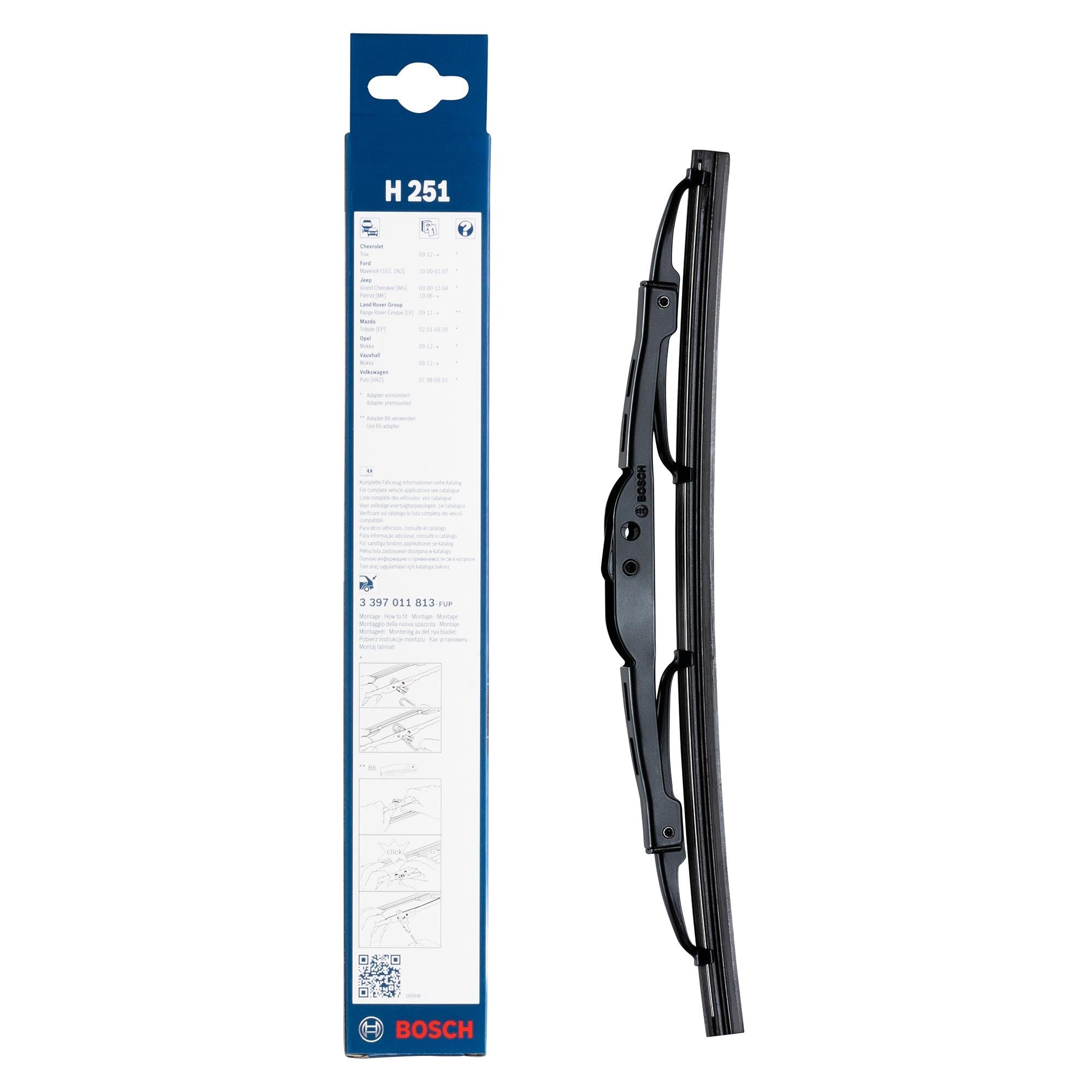 Bosch Rear 10in Wiper Blade H251