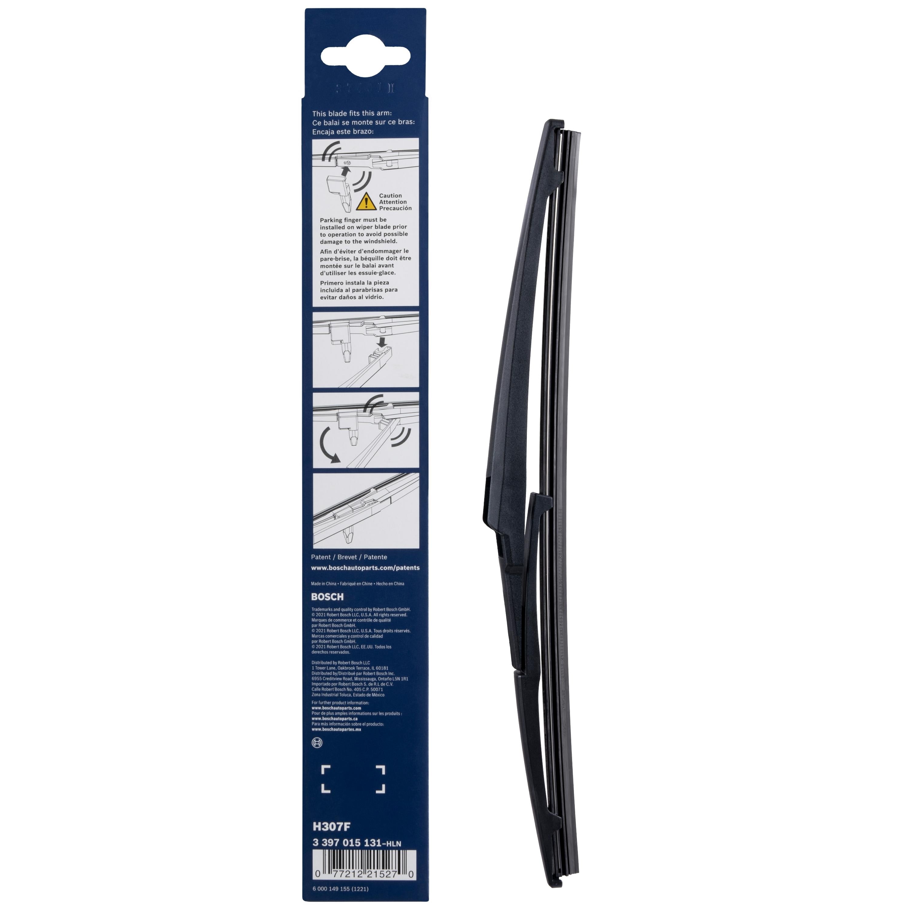 Bosch Rear 12in Wiper Blade H307F
