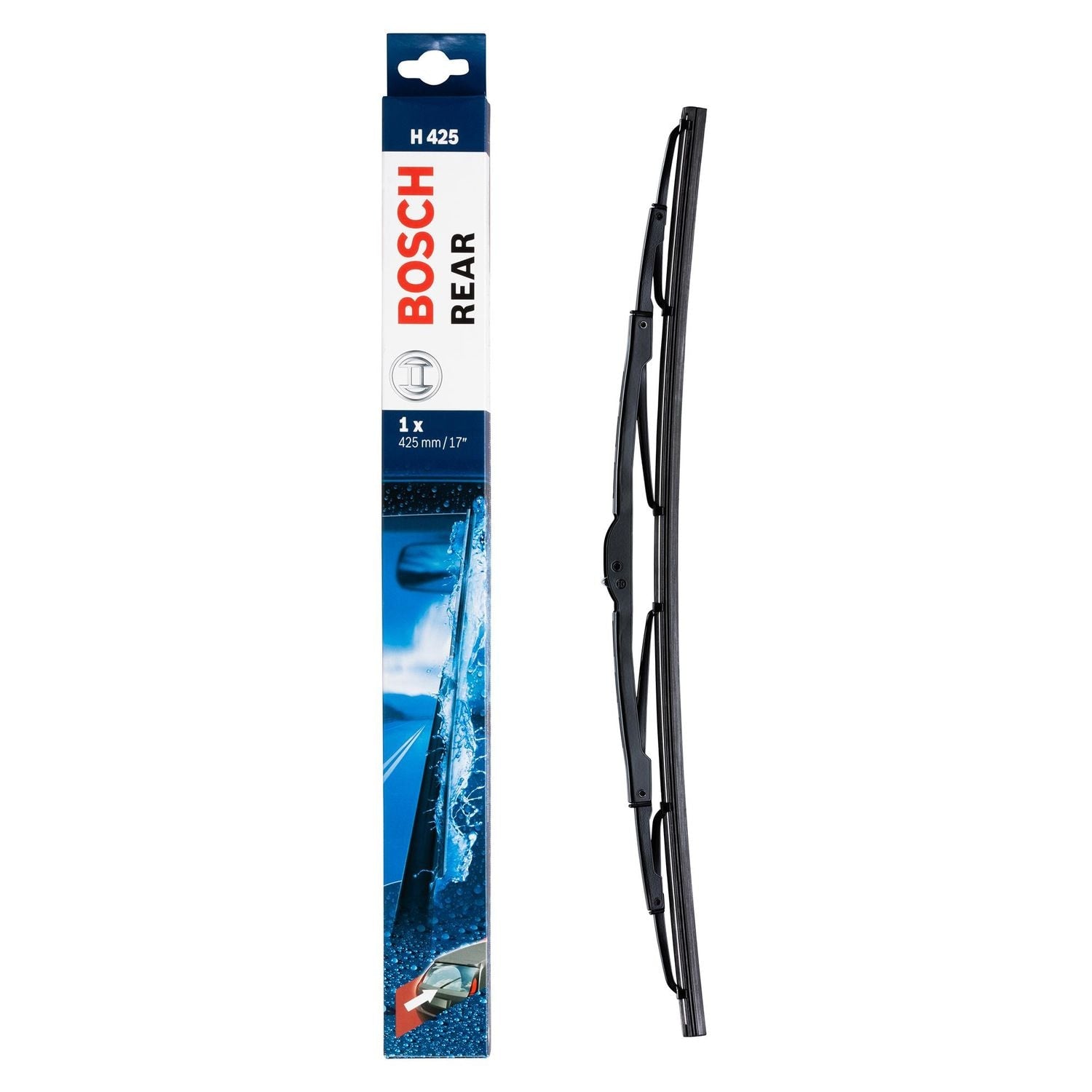 Bosch Rear 17in Bracket Design Wiper Blade