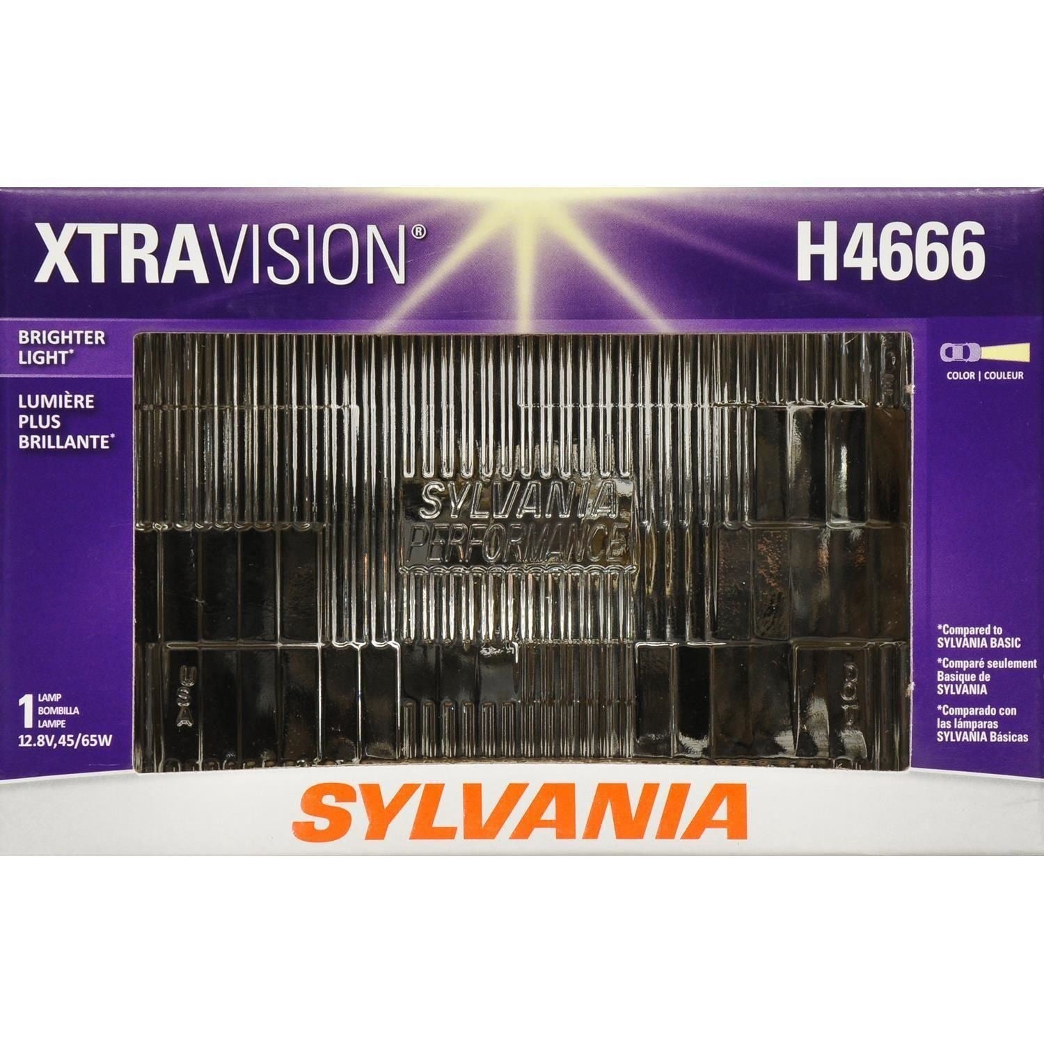 Sylvania XtraVision High Headlight Bulb H4666XV