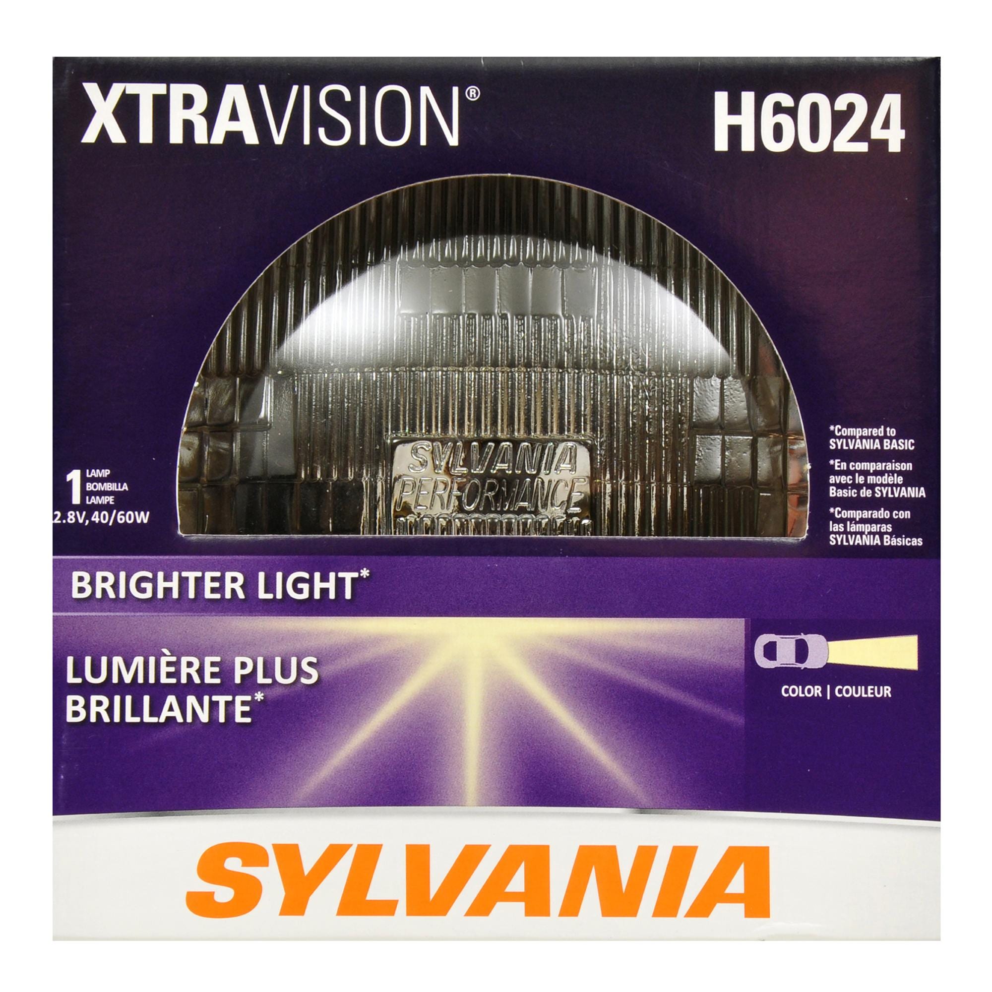 Sylvania XtraVision Headlight Bulb H6024XV