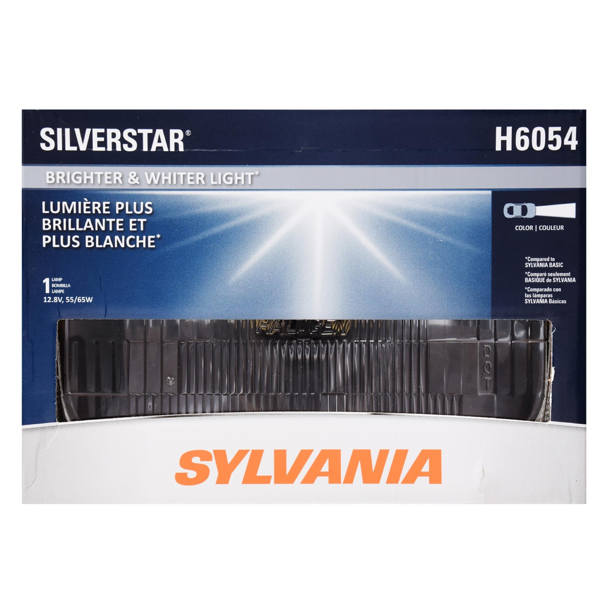 Sylvania SilverStar High Headlight Bulb H6054ST