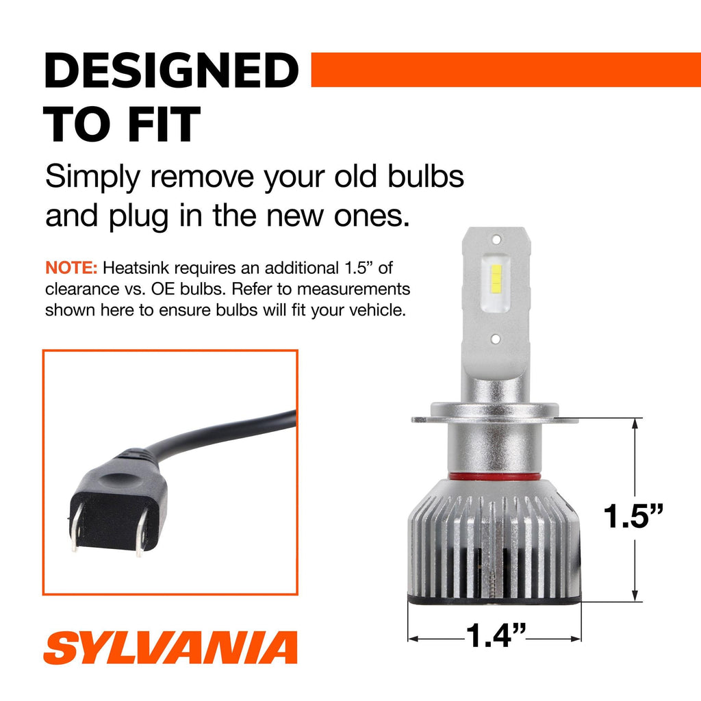 Sylvania LED Bulb H7LEDSPBX2