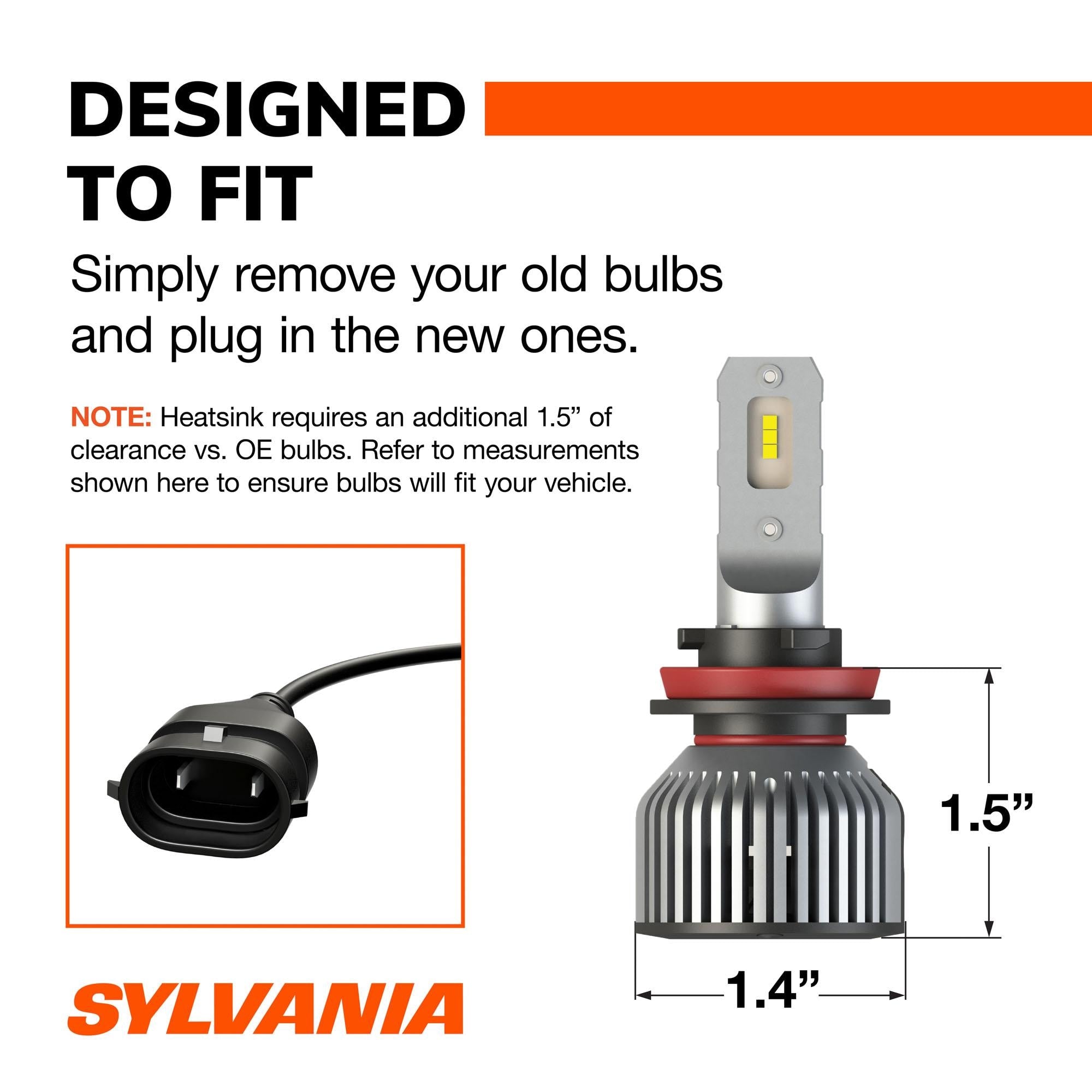 Sylvania LED Bulb H9LEDSPBX2