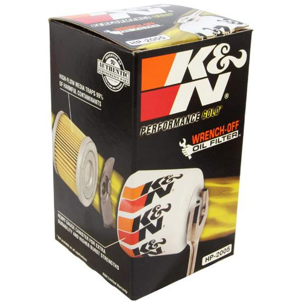 K&N Performance Spin-On Canister Engine Oil Filter HP-2005