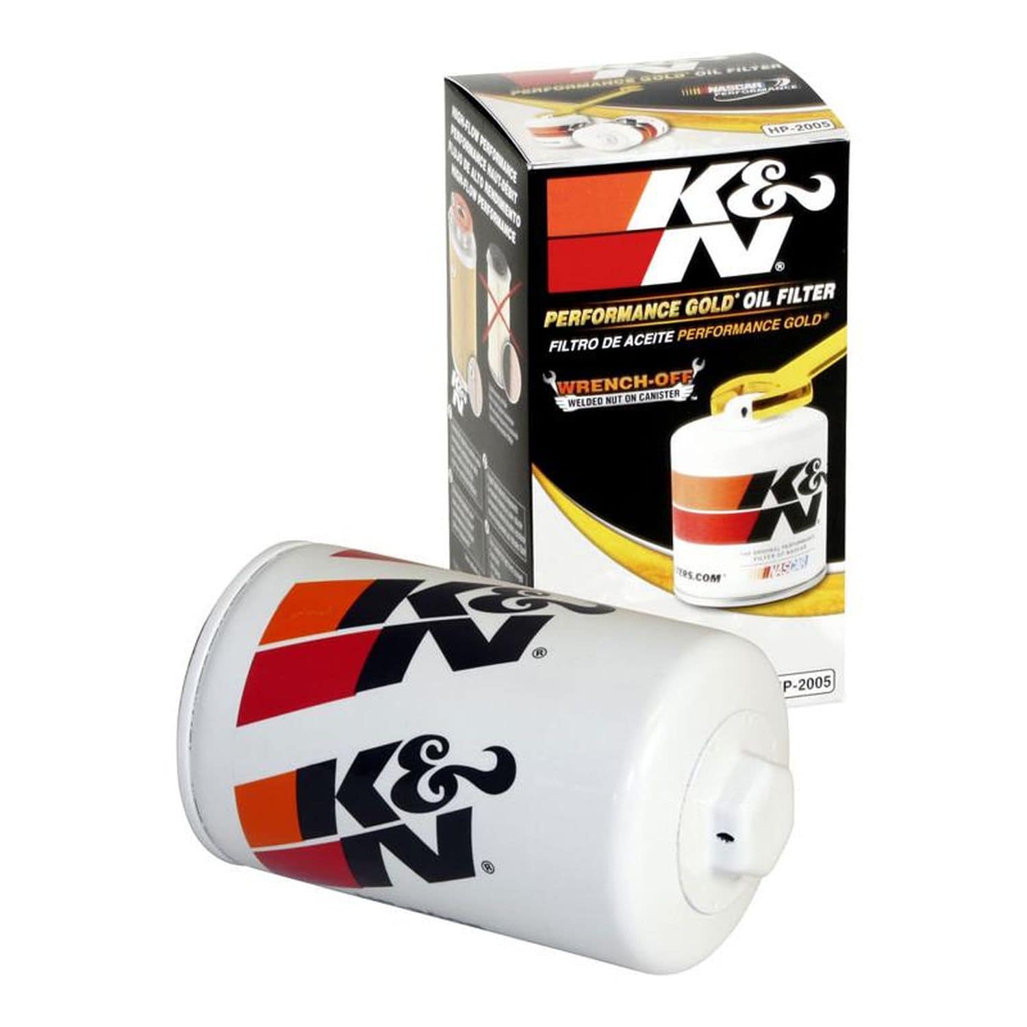 K&N Performance Spin-On Canister Engine Oil Filter HP-2005