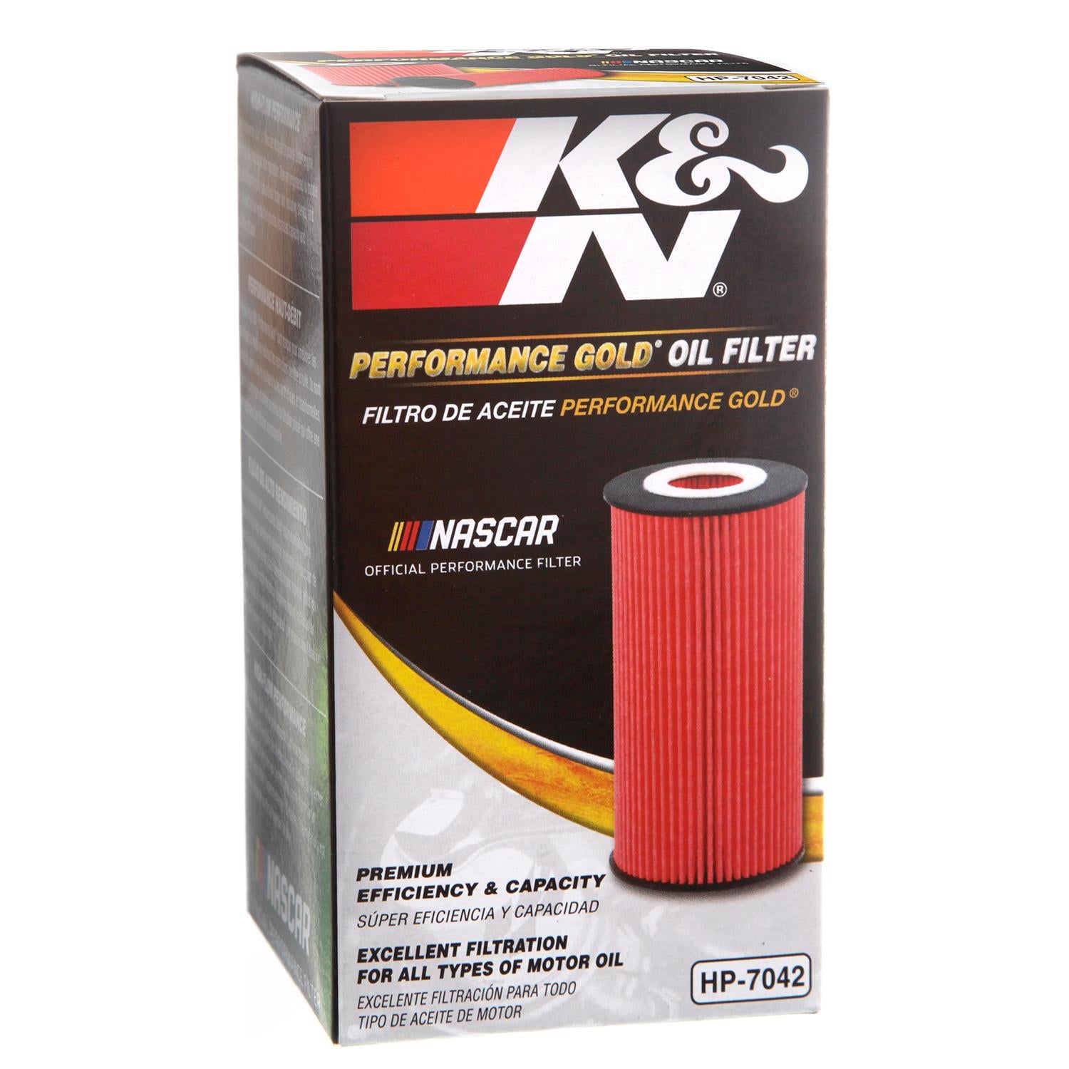 K&N Performance Engine Oil Filter HP-7042
