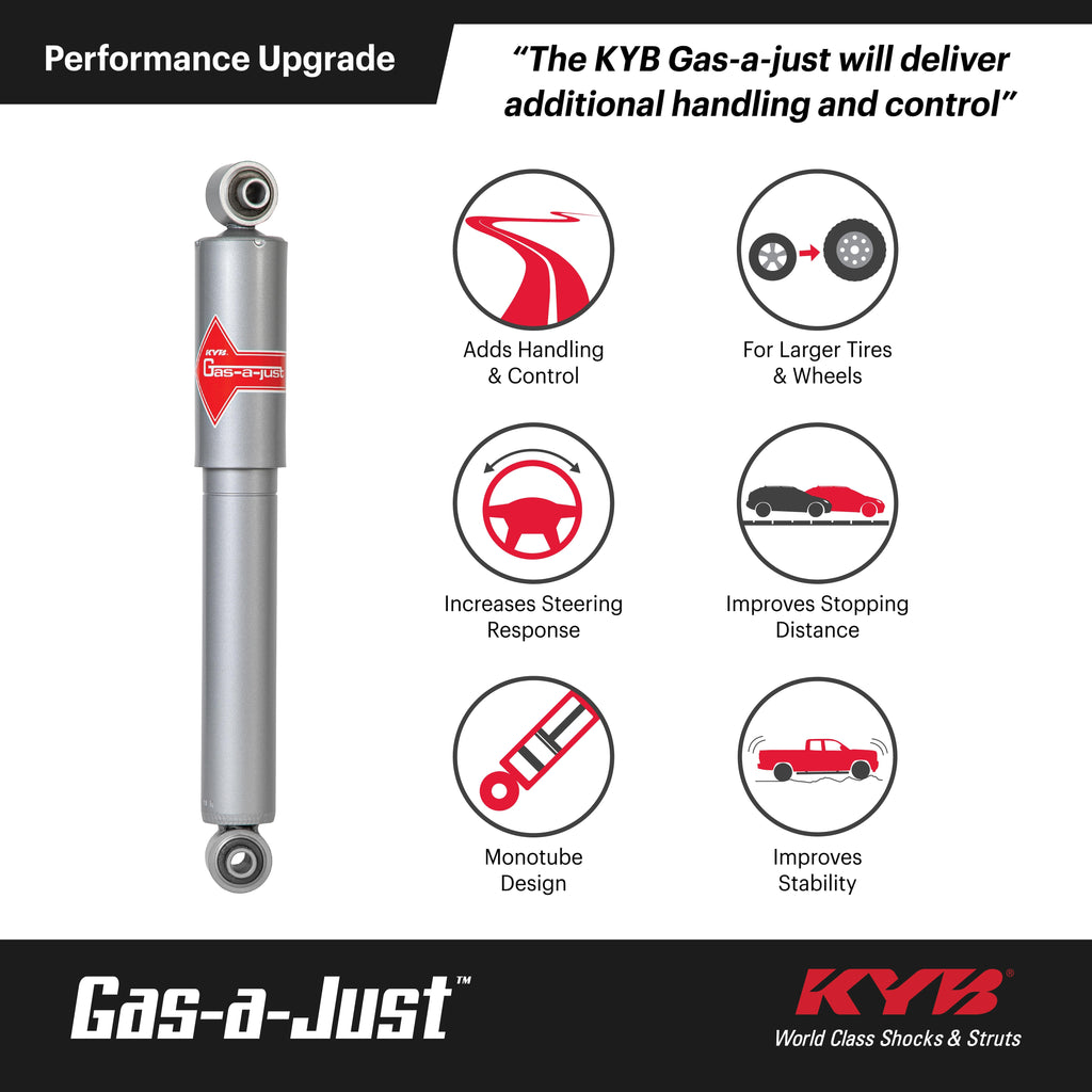 KYB Gas-a-Just Suspension Shock Absorber KG5477