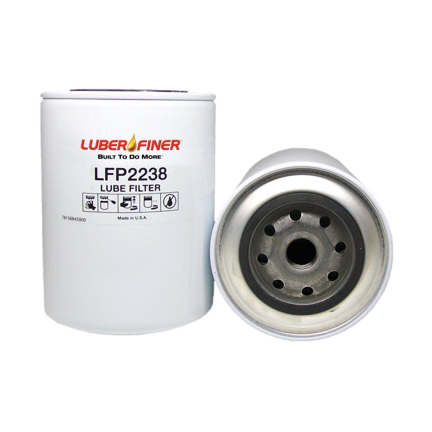 LUBER-FINER Spin-On Canister Engine Oil Filter LFP2238
