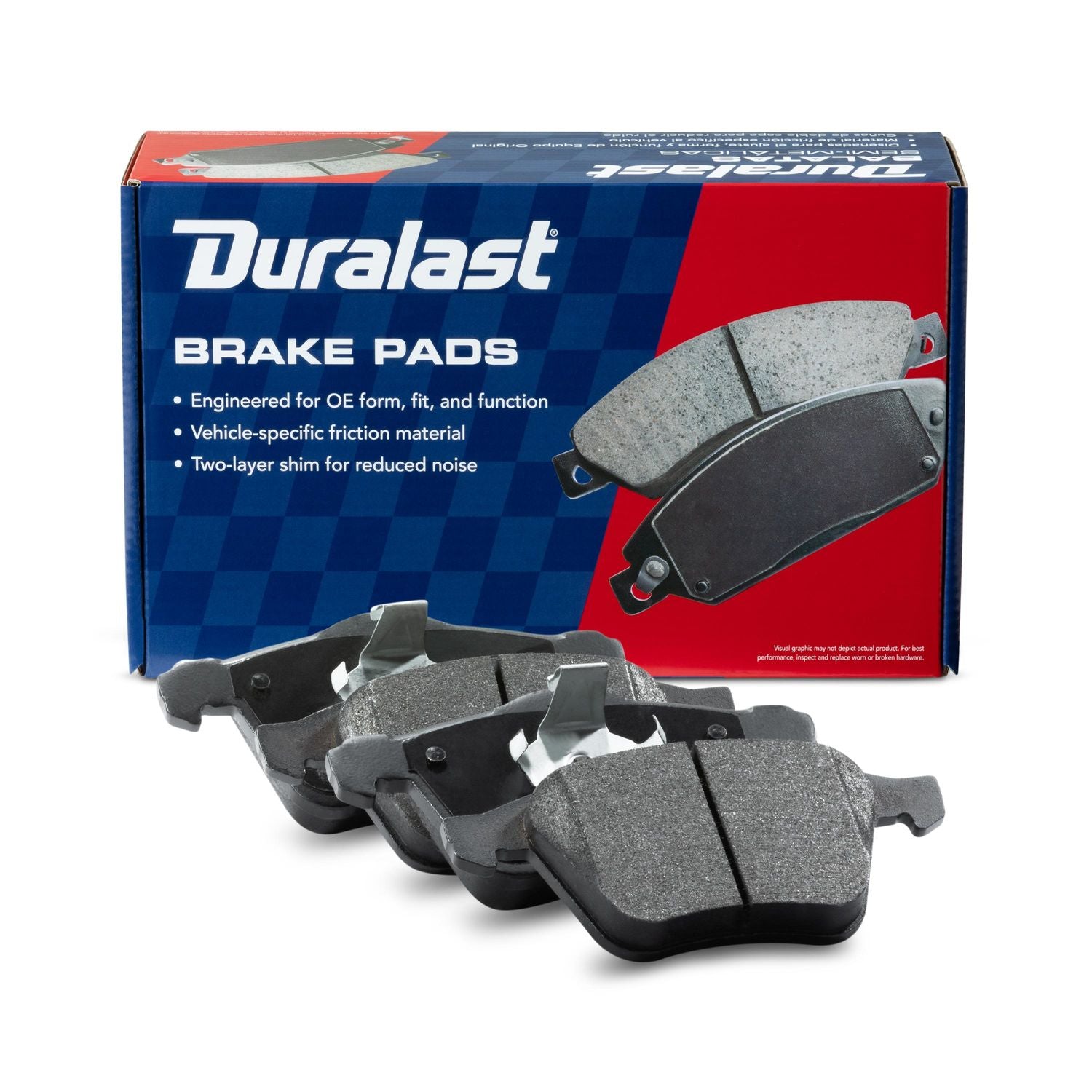 Semi-metallic Disc Brake Pad Set MKD1003