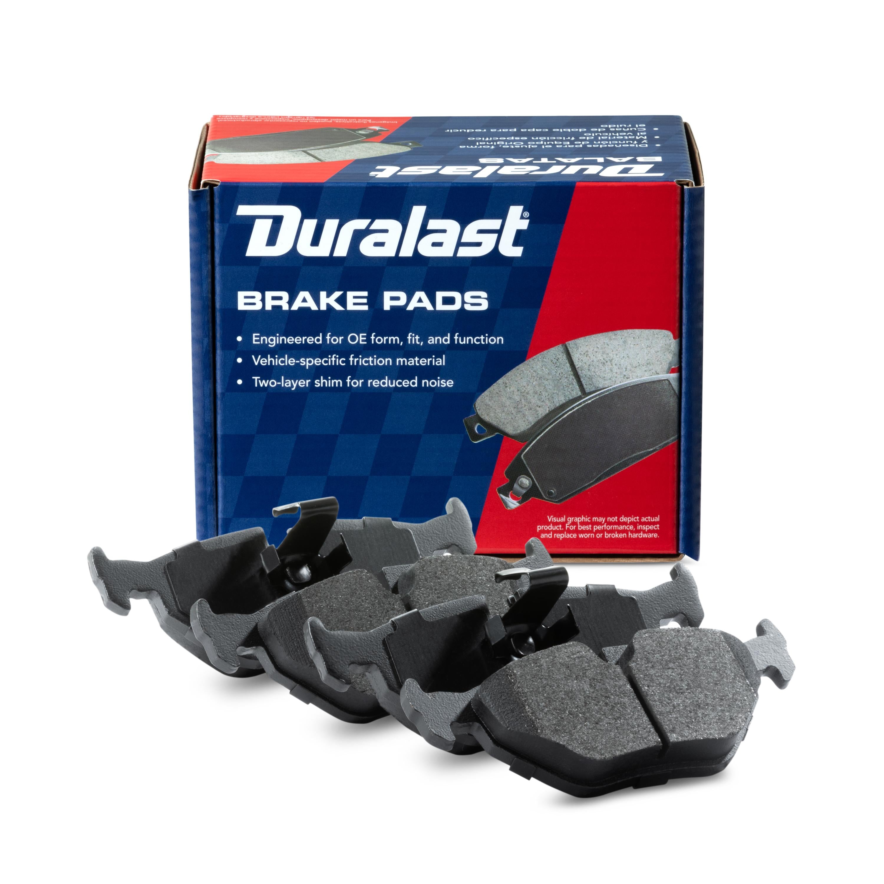 Semi-metallic Disc Brake Pad Set MKD1239