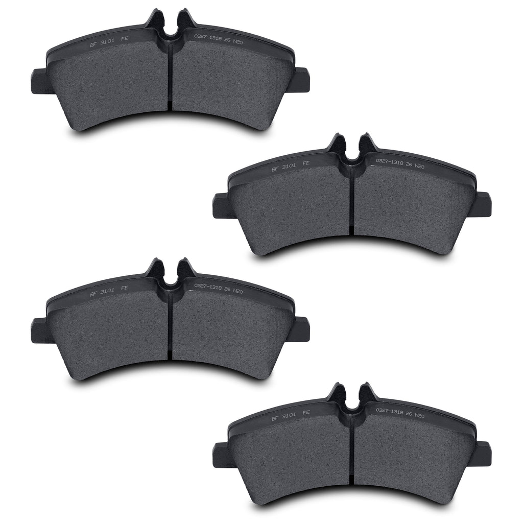 Semi-metallic Disc Brake Pad Set MKD1318
