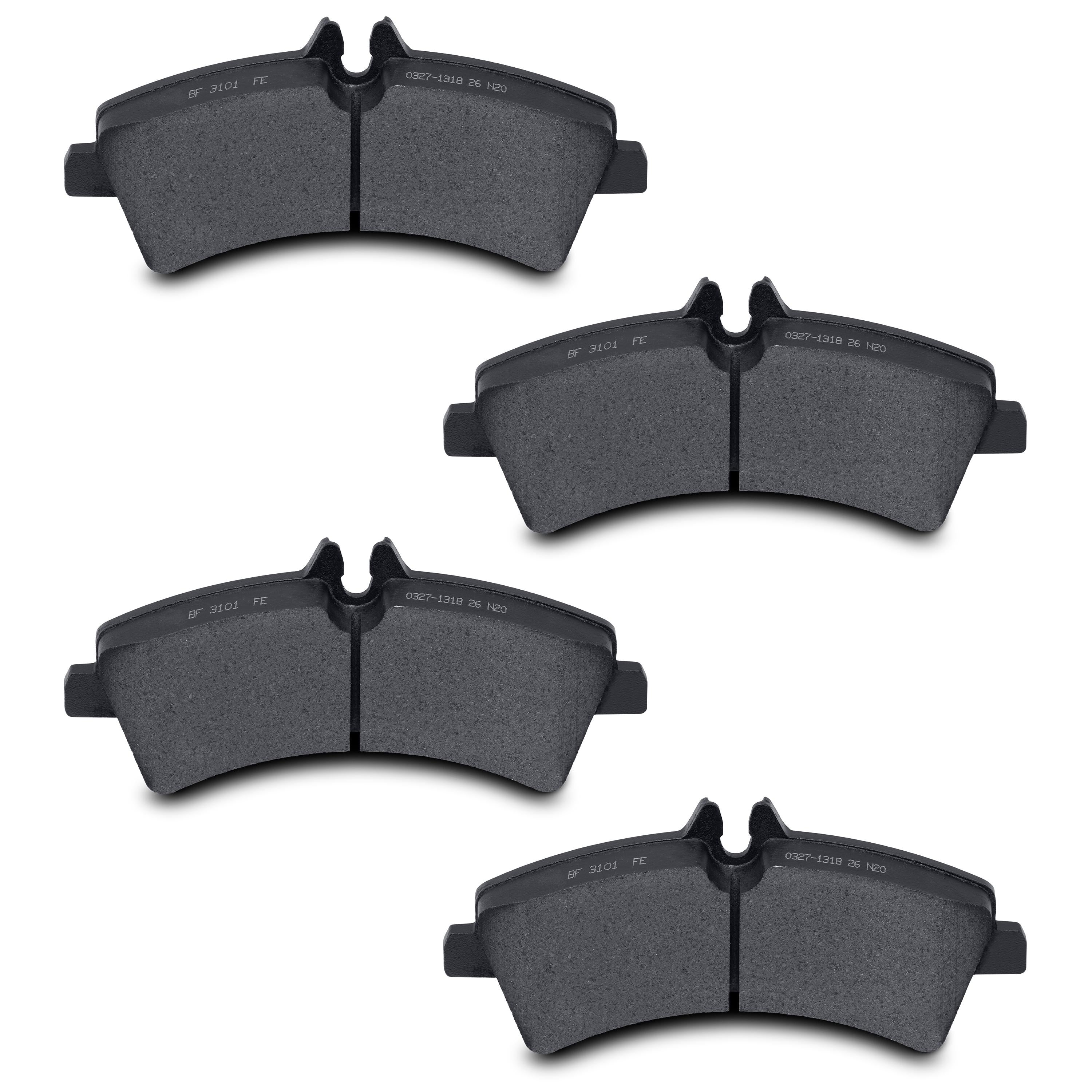Semi-metallic Disc Brake Pad Set MKD1318