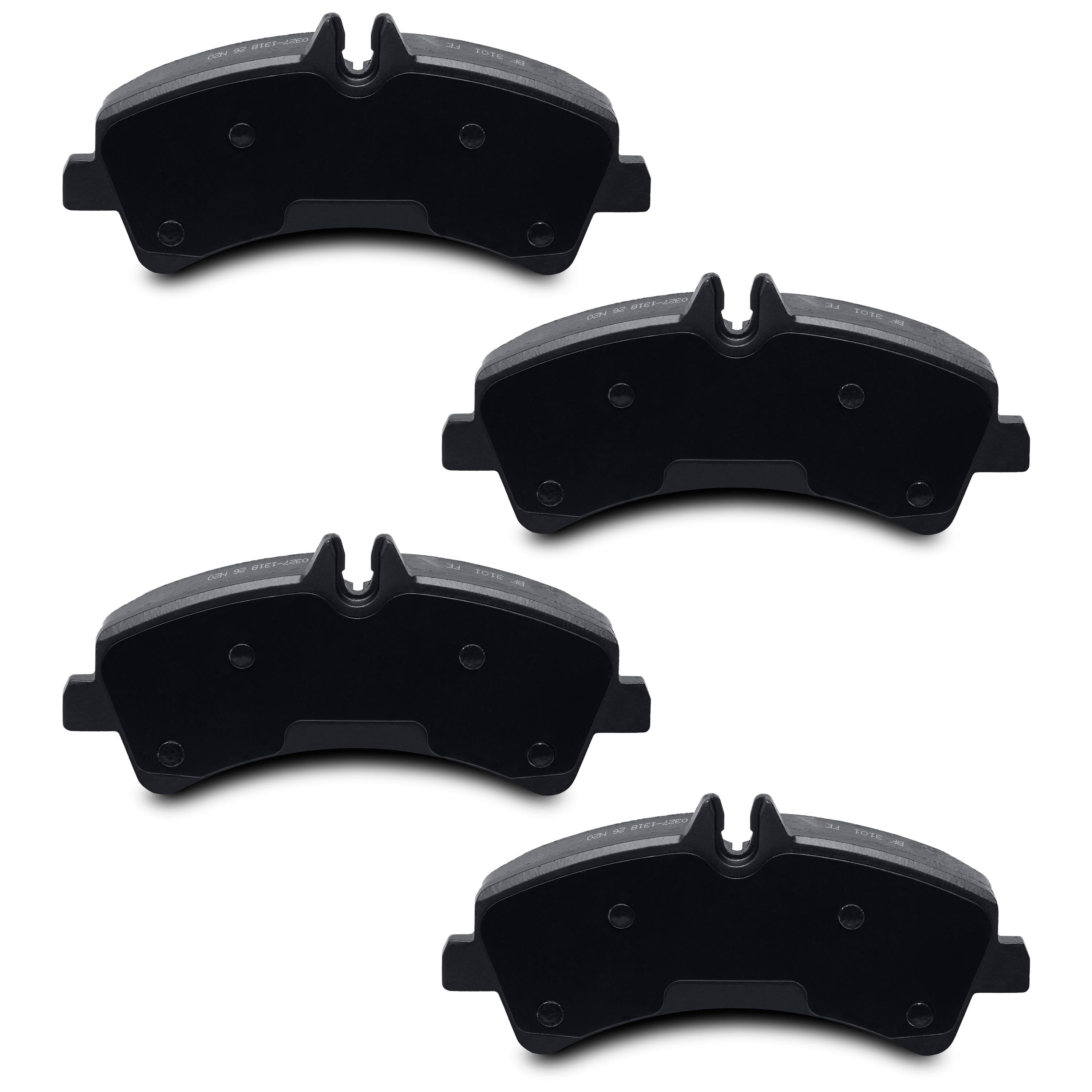 Semi-metallic Disc Brake Pad Set MKD1318